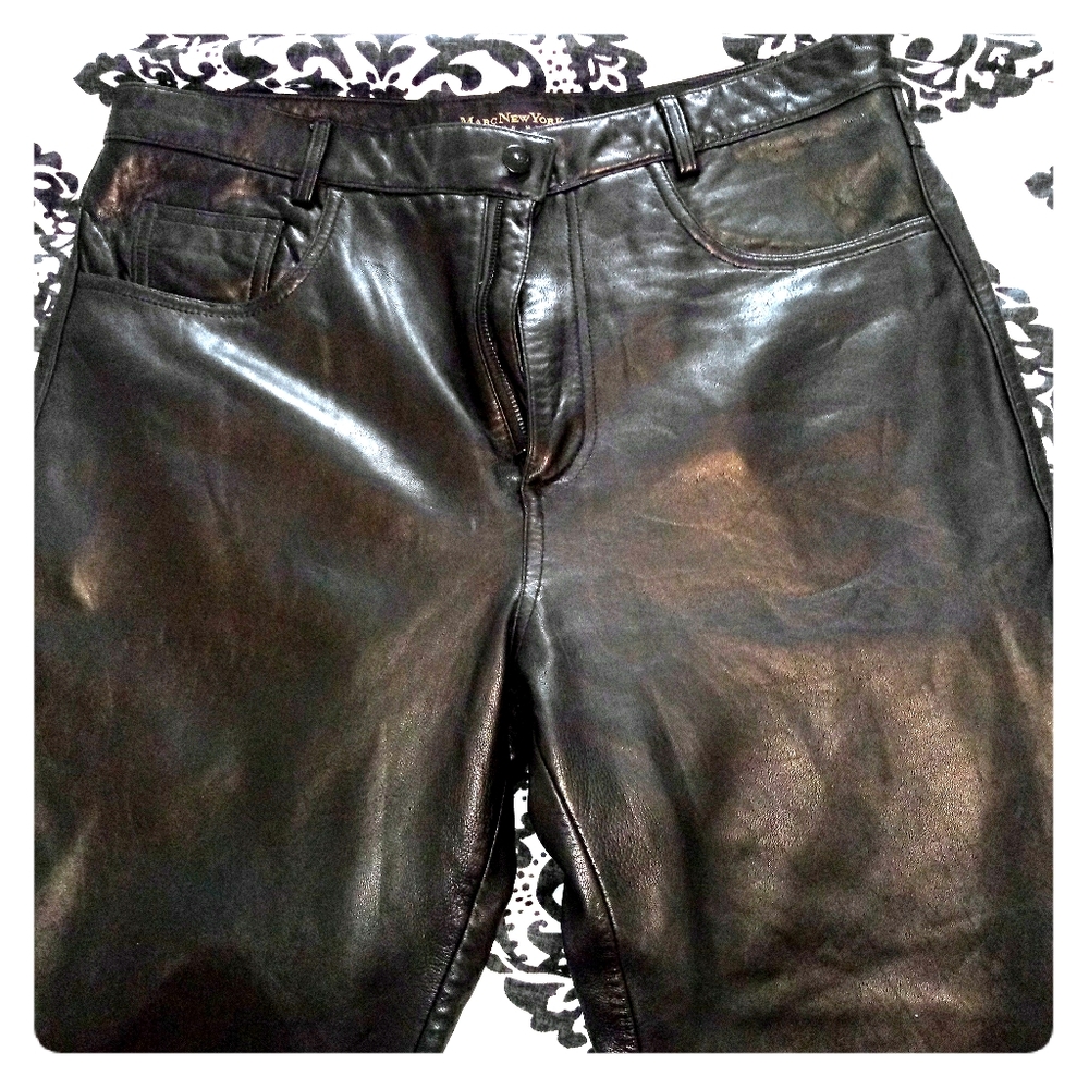 Marc New York Andrew Marc Leather Pants